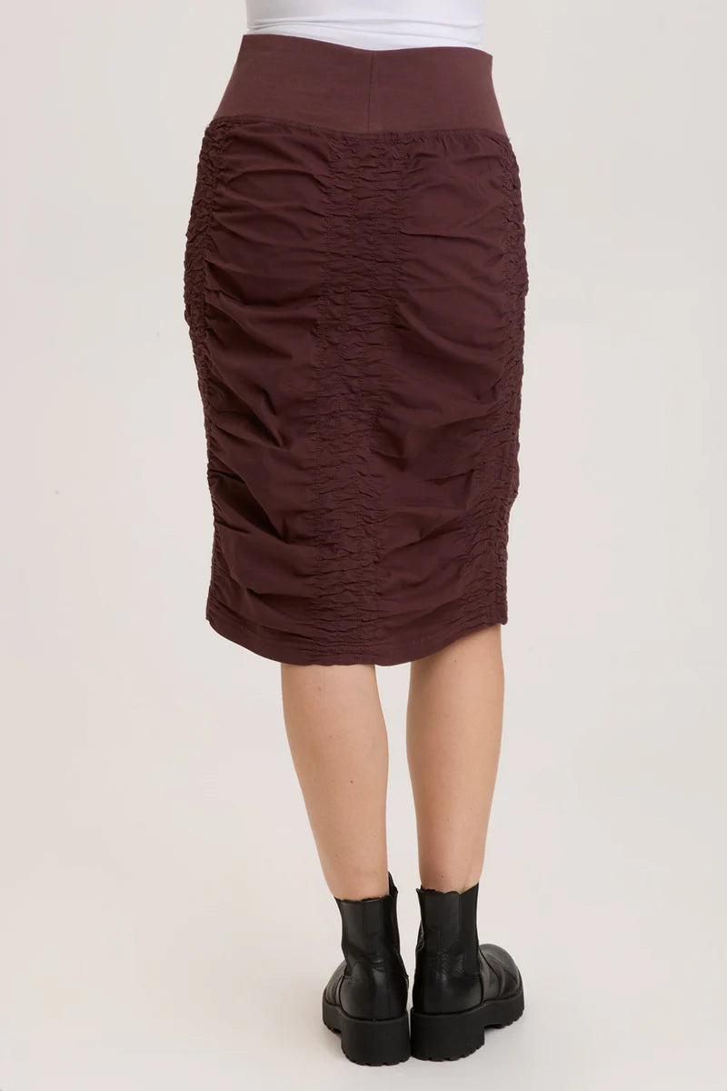 XCVI/Wearables High Waist Midi Trace Skirt