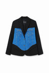 desigual Hybrid Trucker Blazer