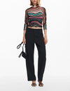 desigual Wavy Striped Sweater