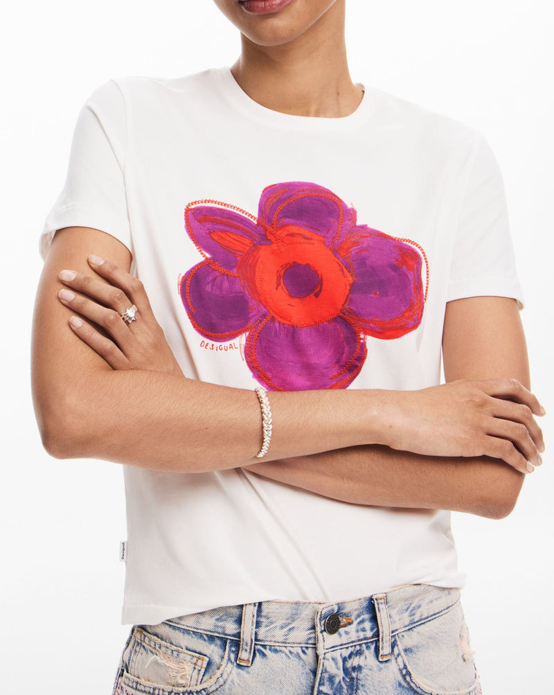 desigual Flower T-Shirt