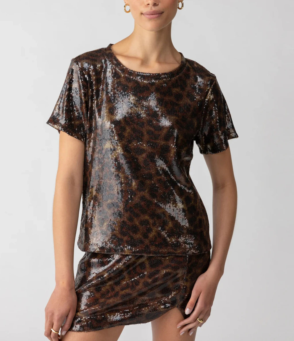 Sanctuary Sequin Perfect  Tee