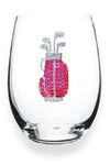 The Queen's Jewels Jeweled Stemless Glassware Collection