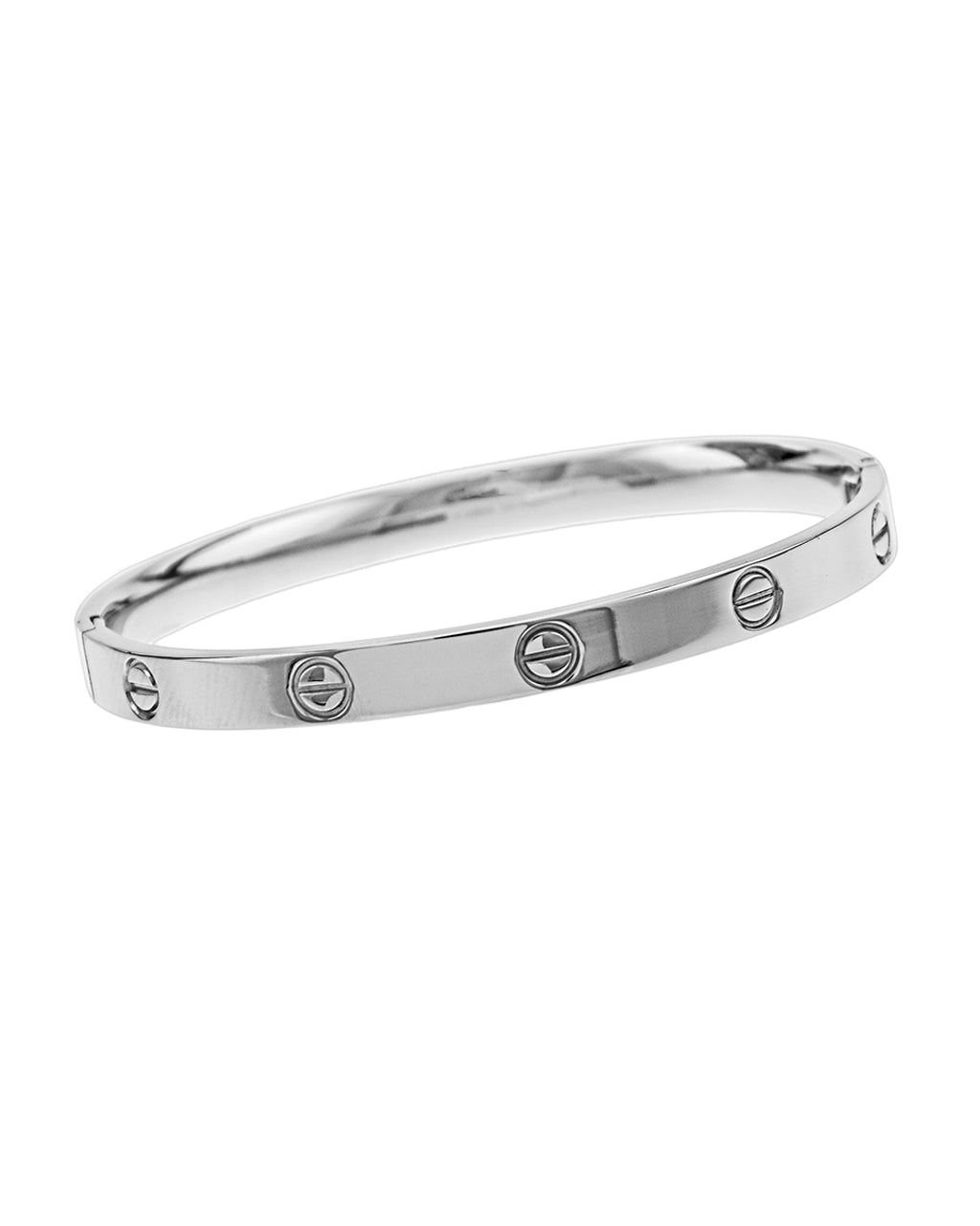 ACCESSORIZ-IT STEEL HINGE BRACELET