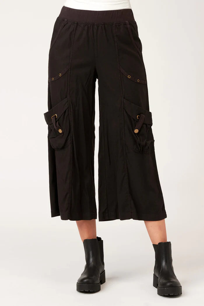 XCVI/Wearables Twill Faulkner Crop Pant