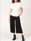 XCVI/Wearables Twill Faulkner Crop Pant